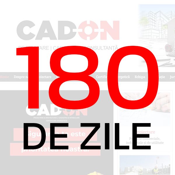 Abonament 180 de zile la cad-on.ro